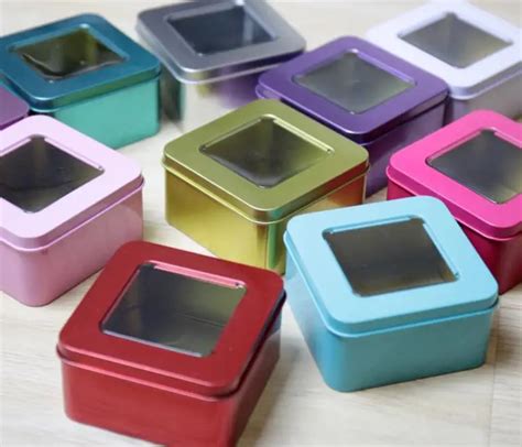 metal tin boxes wholesale|tin containers with lids wholesale.